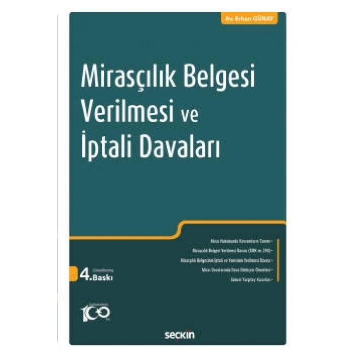 Mirasçılık Belgesi Verilmesi ve İptali Davaları