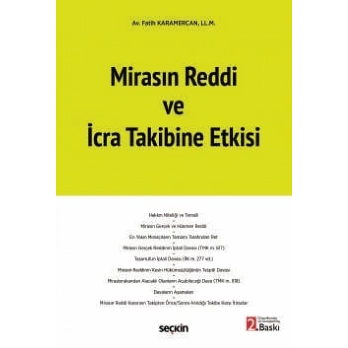 Mirasın Reddi ve İcra Takibine Etkisi