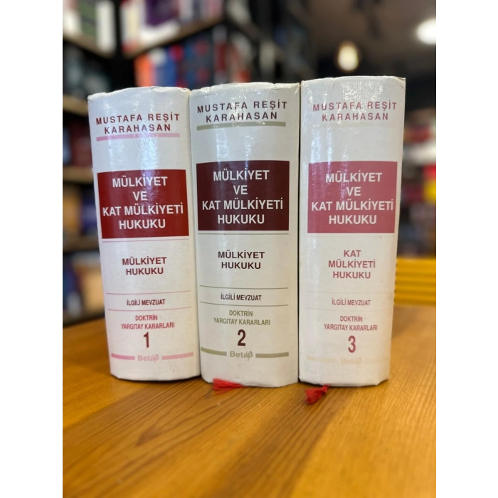 Mülkiyet ve Kat Mülkiyeti Hukuku - KAT MÜLKİYET HUKUKU (DOKTRİN YARGITAY KARARLARI ) - 3 CİLT TAKIM