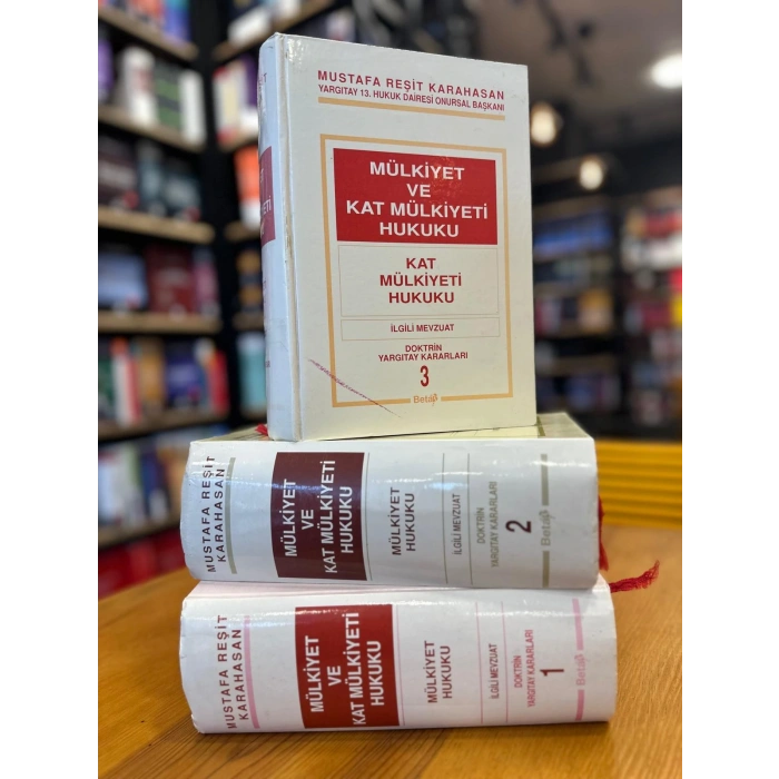 Mülkiyet ve Kat Mülkiyeti Hukuku - KAT MÜLKİYET HUKUKU (DOKTRİN YARGITAY KARARLARI ) - 3 CİLT TAKIM