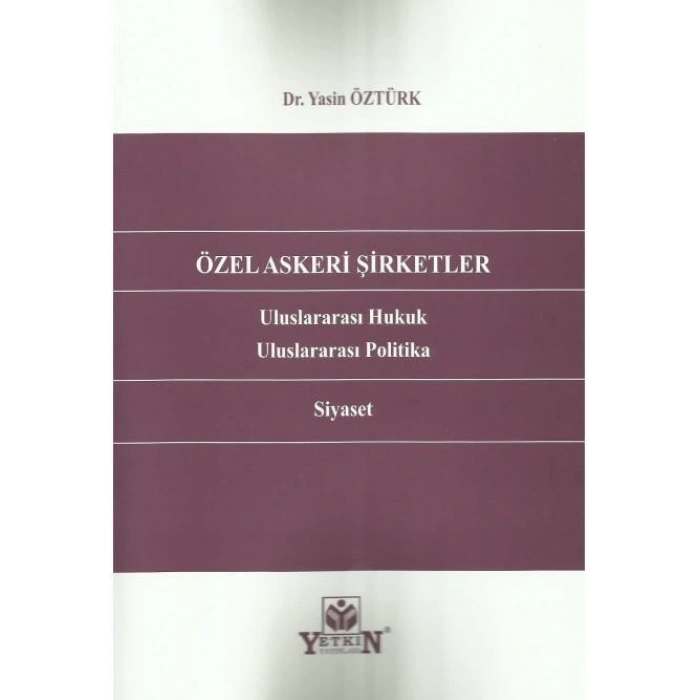 Özel Askeri Şirketler