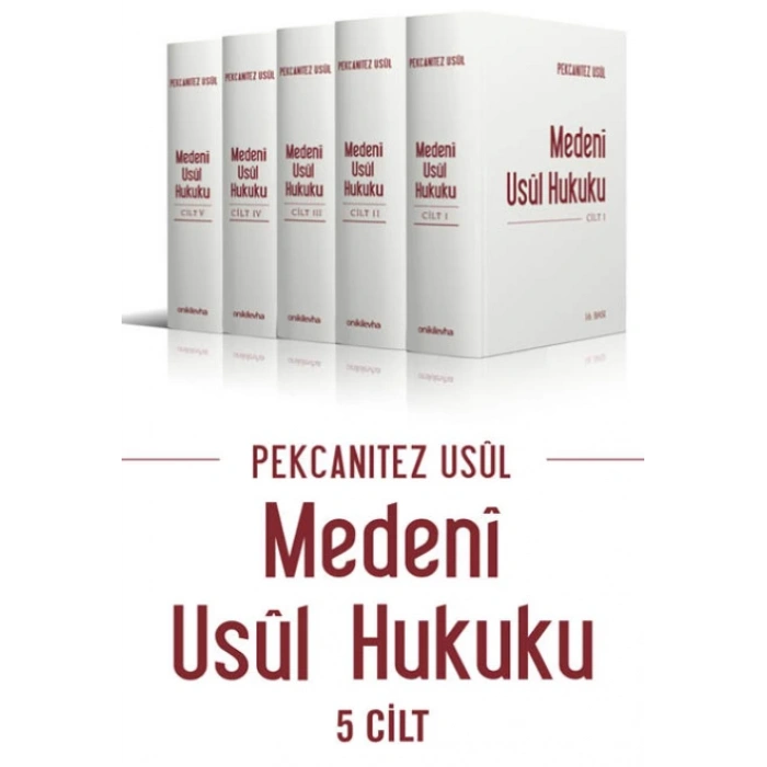 Pekcanıtez Usul - Medeni Usul Hukuku (5 Cilt)