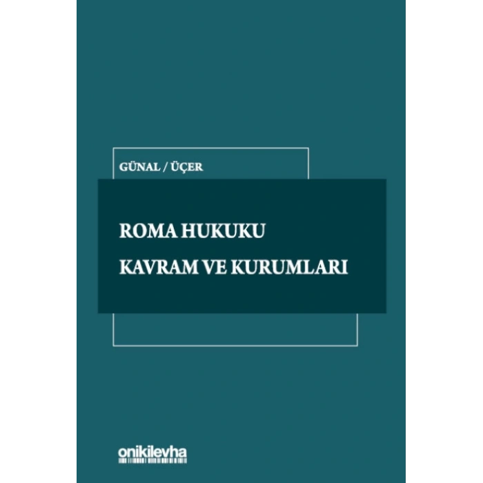 Roma Hukuku Kavram ve Kurumları