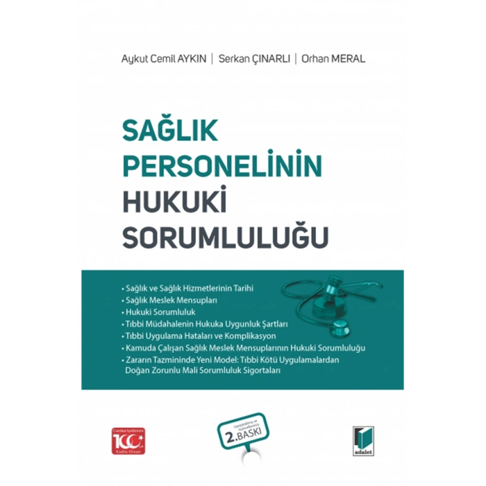 Sağlık Personelinin Hukuki Sorumluluğu