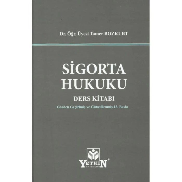 Sigorta Hukuku Ders Kitabı