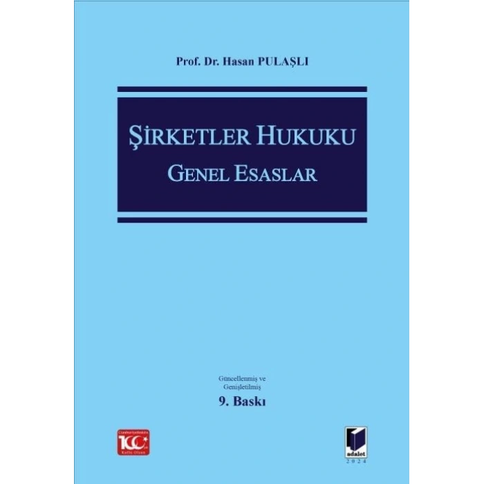 Şirketler Hukuku Genel Esaslar