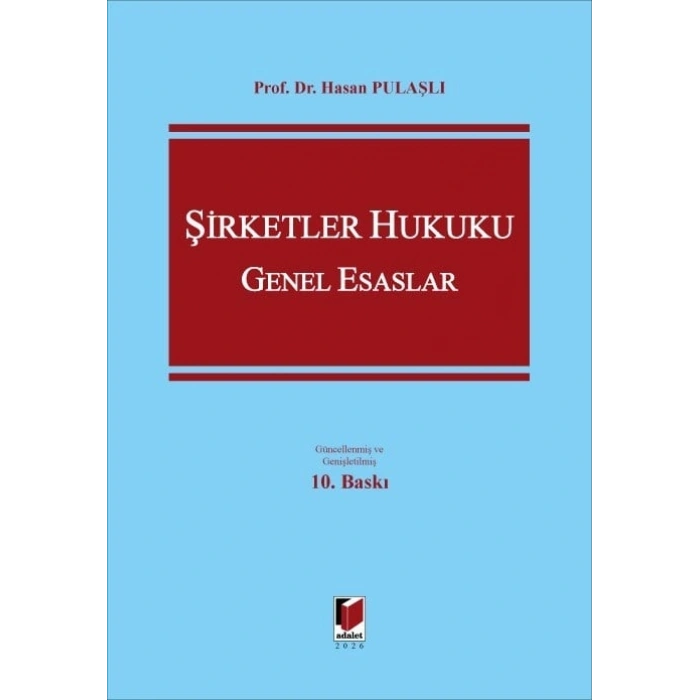 Şirketler Hukuku Genel Esaslar