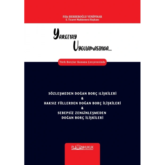 SÖZLEŞMEDEN DOĞAN BORÇ İLİŞKİLERİ & HAKSIZ FİİLLERDEN DOĞAN BORÇ İLİŞKİLERİ & SEBEPSİZ ZENGİNLEŞMEDEN DOĞAN BORÇ İLİŞKİLERİ