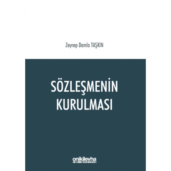 Sözleşmenin Kurulması