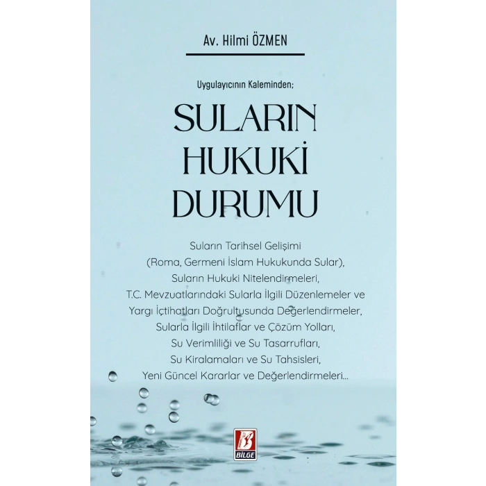 Suların Hukuki Durumu