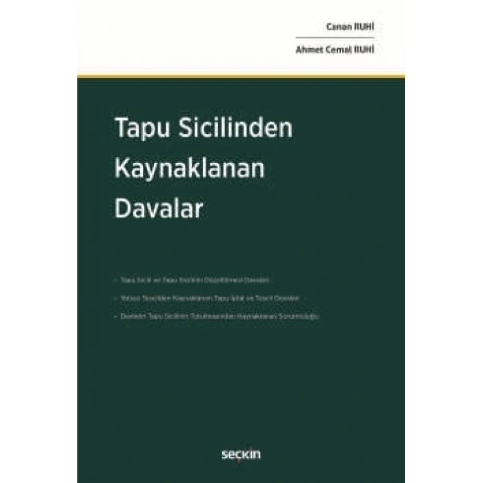 Tapu Sicilinden Kaynaklanan Davalar