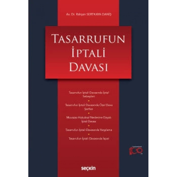 Tasarrufun İptali Davası
