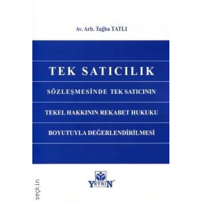 Tek Satıcılık
