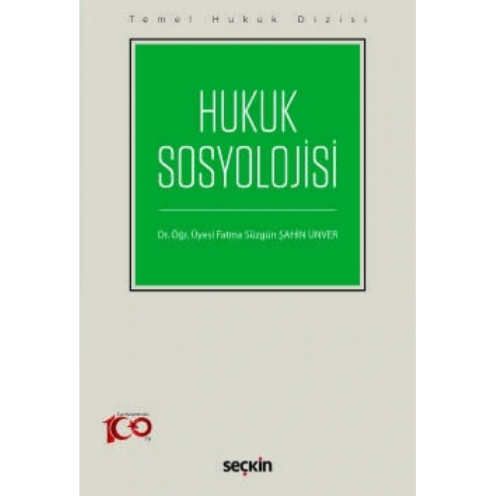 Temel Hukuk DizisiHukuk Sosyolojisi (THD)
