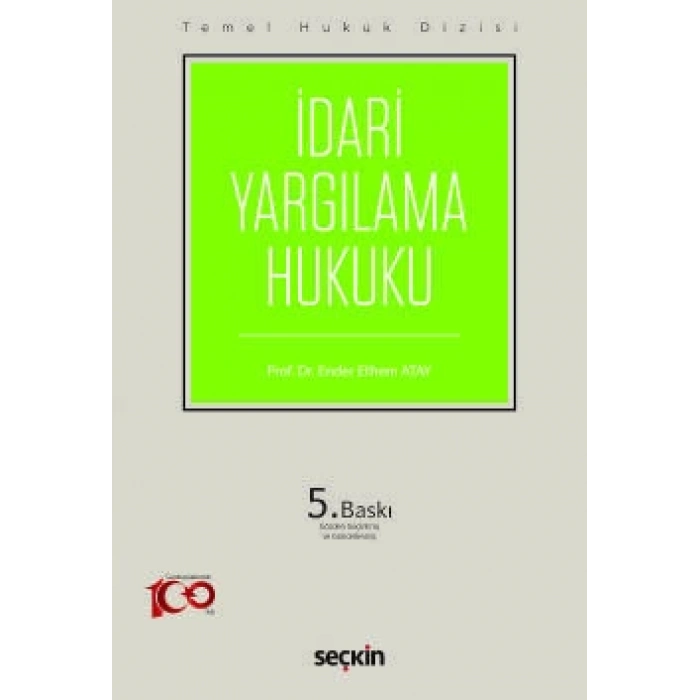 Temel Hukuk Dizisiİdari Yargılama Hukuku (THD)
