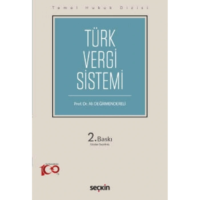 Temel Hukuk DizisiTürk Vergi Sistemi (THD)