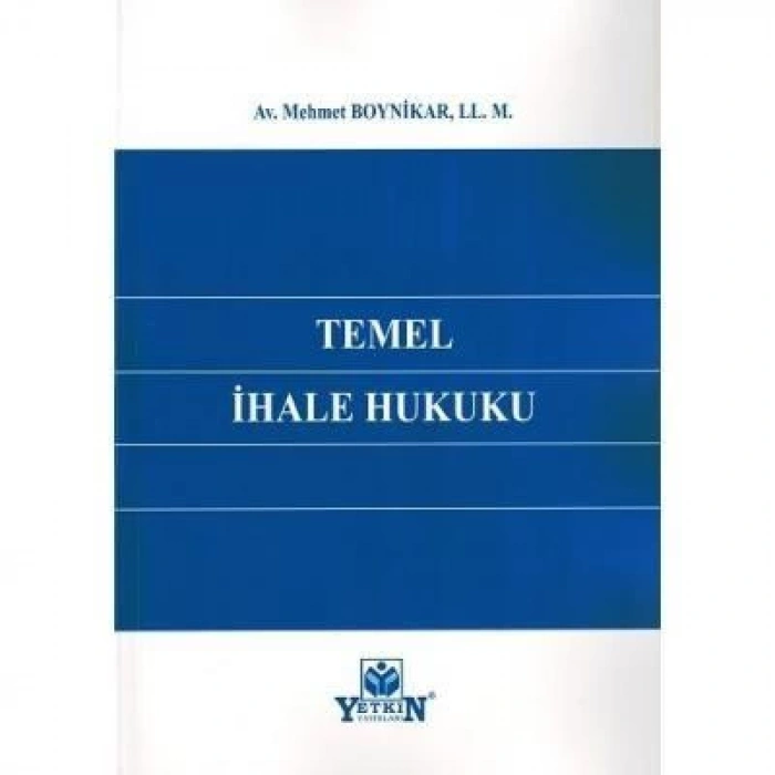 Temel İhale Kanunu