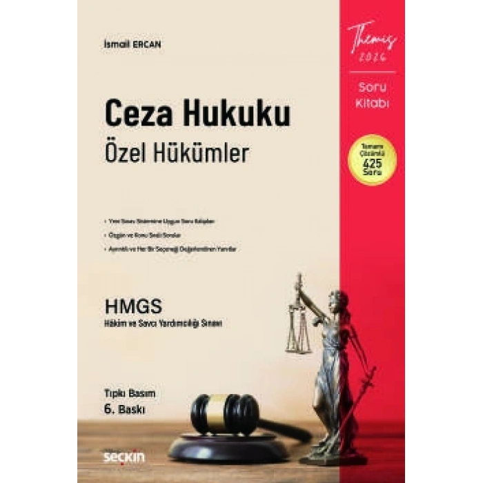 THEMIS – Ceza Hukuku Özel Hükümler Soru Kitabı Tıpkı Basım