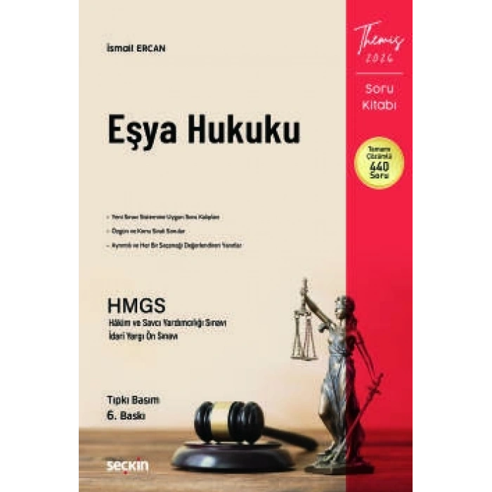 THEMIS – Eşya Hukuku Soru Kitabı Tıpkı Basım