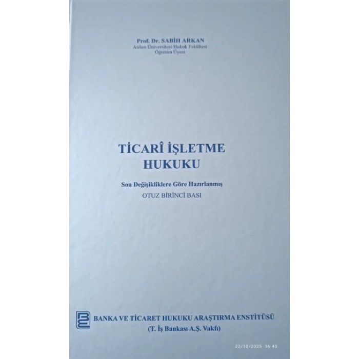 Ticari İşletme Hukuku