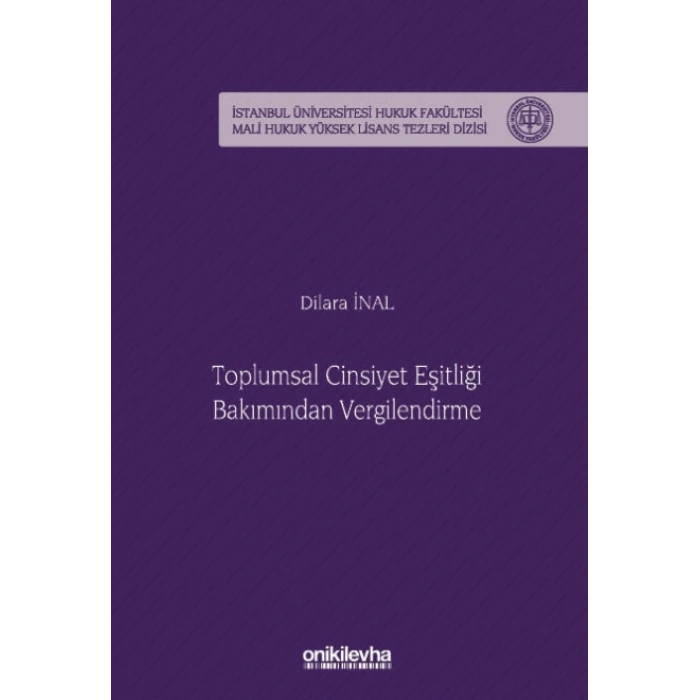 Toplumsal Cinsiyet Eşitliği Bakımından Vergilendirme