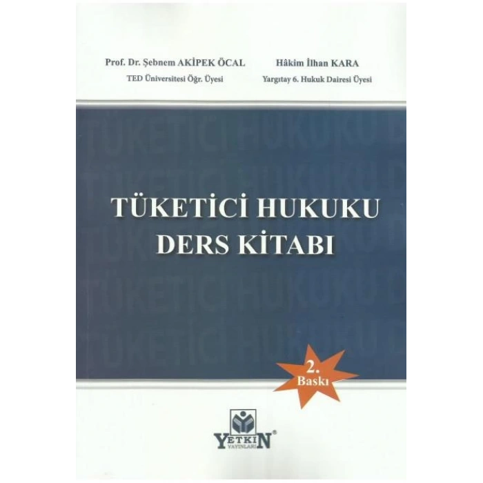 Tüketici Hukuku Ders Kitabı