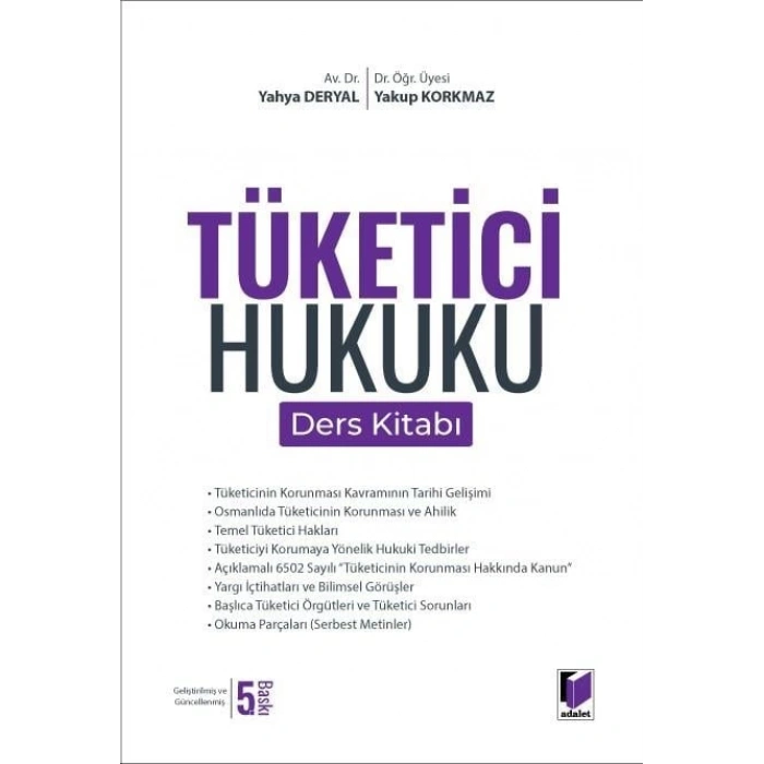 Tüketici Hukuku Ders Kitabı