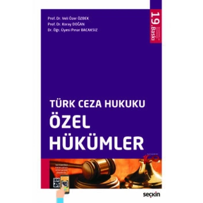 Türk Ceza Hukuku Özel Hükümler