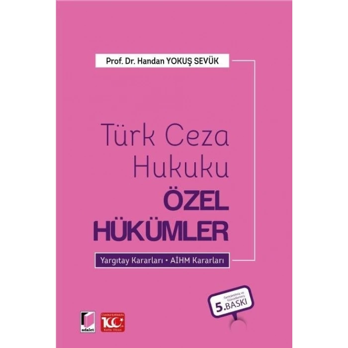 Türk Ceza Hukuku Özel Hükümler