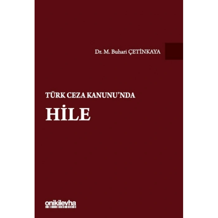Türk Ceza Kanununda Hile