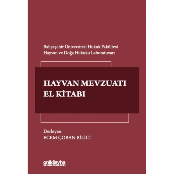 Türk Hayvan Mevzuatı El Kitabı