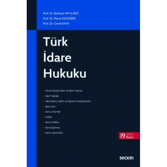 Türk İdare Hukuku