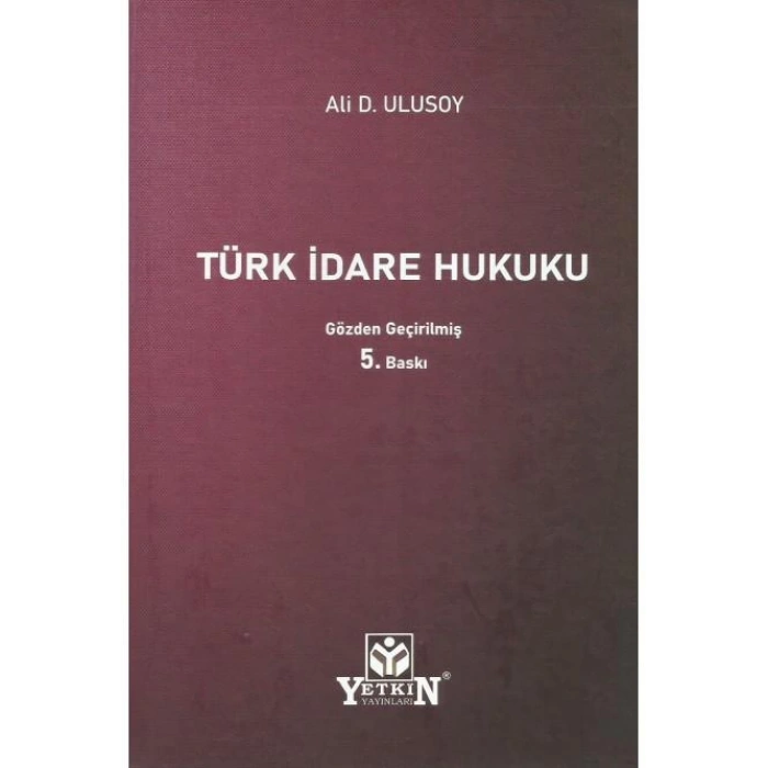 Türk İdare Hukuku