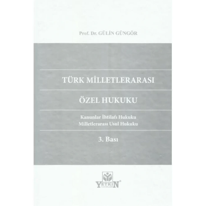 Türk Milletlerarası Özel Hukuku