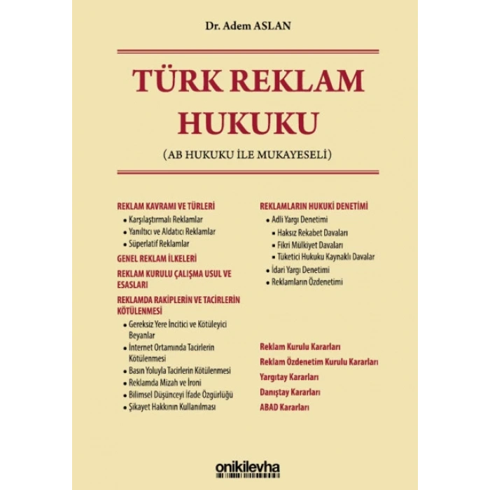 Türk Reklam Hukuku