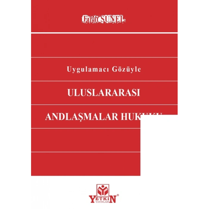 Uluslararası Andlaşmalar Hukuku