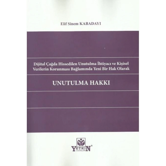 Unutulma Hakkı
