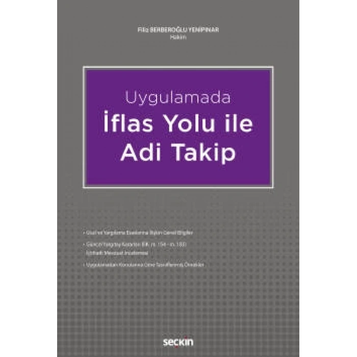 Uygulamadaİflas Yolu ile Adi Takip