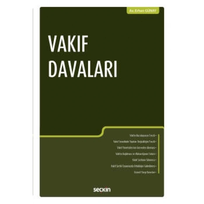 Vakıf Davaları