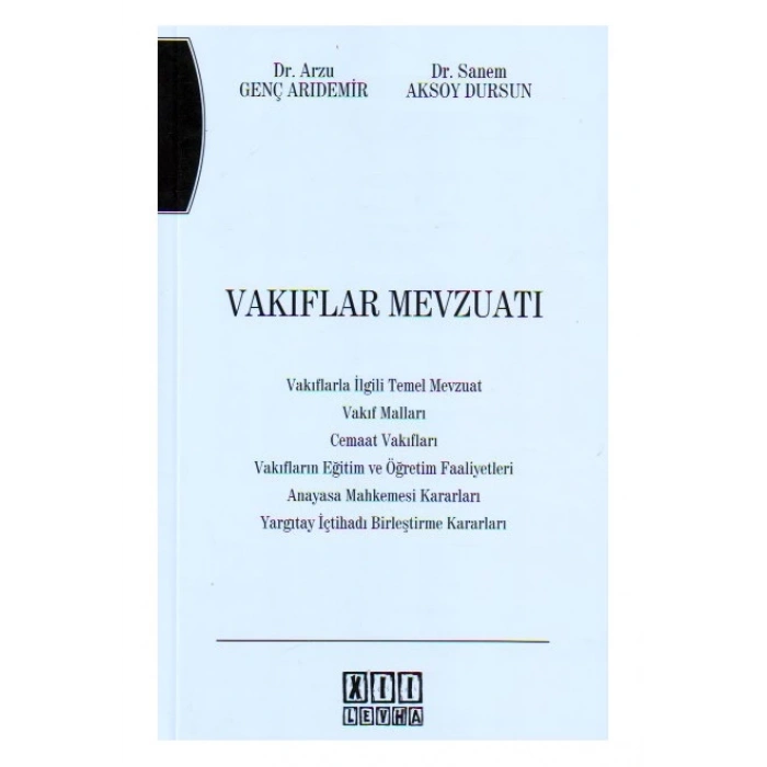 Vakıflar Mevzuatı