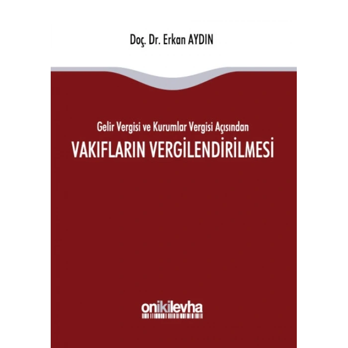 Vakıfların Vergilendirilmesi