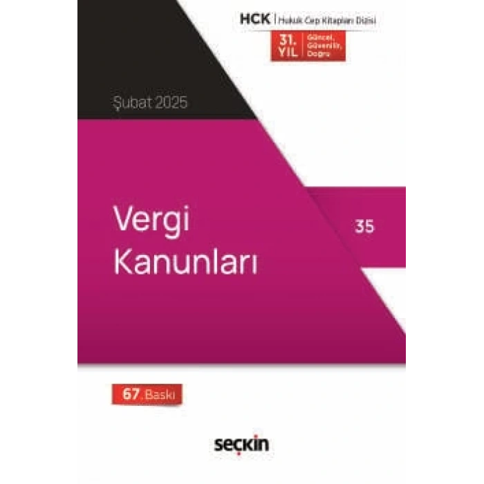 Vergi Kanunları (Cep Kitabı)