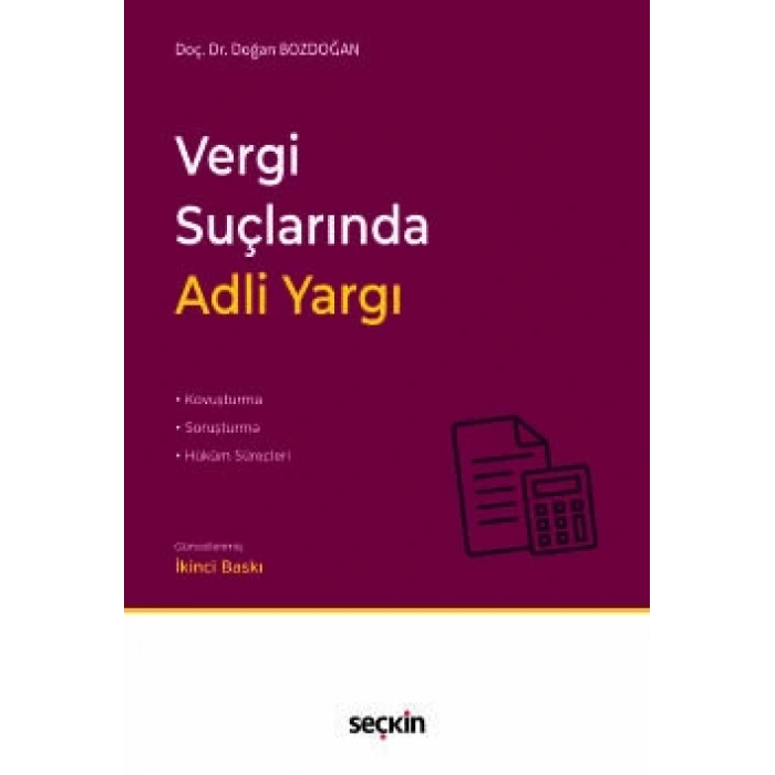 Vergi Suçlarında Adli Yargı