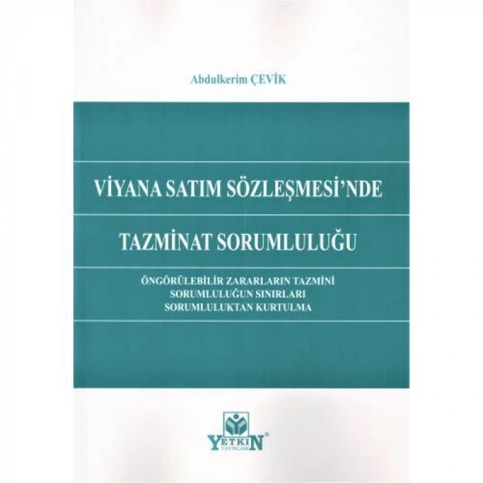 Viyana Sözleşmesi'n de Tazminat Sorumluluğu