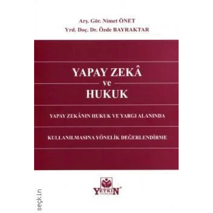 Yapay Zekâ ve Hukuk