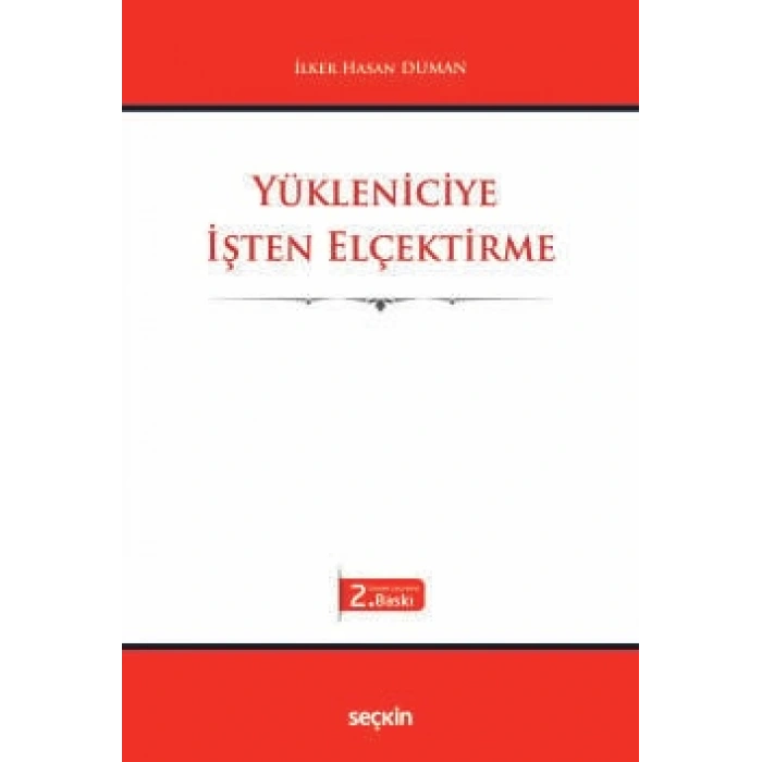Yükleniciye İşten Elçektirme
