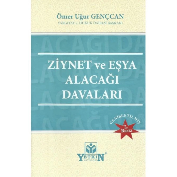Ziynet ve Eşya Alacağı Davaları
