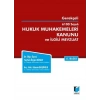 6100 Sayılı Hukuk Muhakemeleri Kanunu ve İlgili Mevzuat