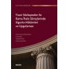 Ticari Sözleşmeler ile Kamu İhale Süreçlerinde Sigorta Hükümleri ve Uygulaması