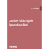 Amerikan Hukuku Işığında İşadamı Kararı İlkesi